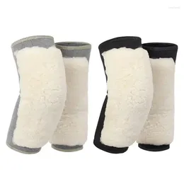 Knee Pads Wool Warmers Adjustabe Cashmere Flexible Soft Support Brace Elastic Cord Braces Leg For