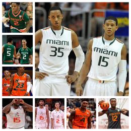 Miami Bensley Joseph basketball stitched Jersey any name number Mens Women Youth All stitched Nick Cassano Jakai Robinson Norchad Omier AJ Casey Nijel Pack