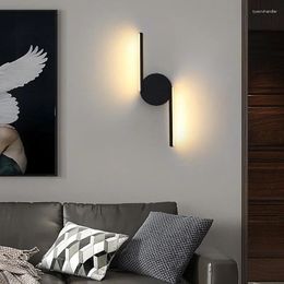 Wall Lamps Nordic Living Room Background Decoration Lamp Creative Personality Bedroom Bedside Minimalist Art