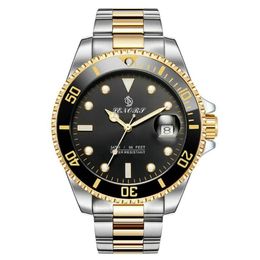 Wristwatches Men Watches Automatic Black Watch Stainless Steel Waterproof Business Sport Mechanical Wristwatch Sub Mariner248y