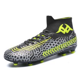 New Design High Top Soccer Shoes AG TF Football Boots Youth Women Men Training Shoes Cleats