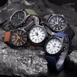 Wristwatches Outdoor Men'S Wrist Watches Date Stainless Steel Military Quartz Sports Analog Watch Men Regalos Para Hombres