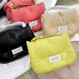The new Margiela Designer Totes lady chain Clutch Bag mens Womens CrossBody Luxury fashion Shoulder handbag wallet Genuine Leather sling travel Messenger Pink Bags