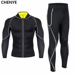 Mens Neoprene Compression Shirt Sauna Slimming Pants Body Shaper Underwear men leotard breast man corset losing weight shapewear 231228