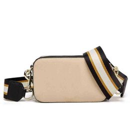 Designer Crossbody Bags women's Wallet m wide shoulder strap J fashion Colour matching camera Single Shoulder Messenger 220519280E