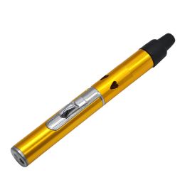 Two-IN-One Detachable Mini Smoking Metal Pipe With Lighter Portable Multi Use Metal Smoking Pipe Wind Proof Torch Lighter Bong