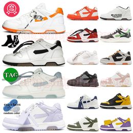 2024 High Quality Sponge Mid Top Lows OOO Out of office for men Women Sneaker Platform trainer Outdoor Rubber Sole Loafers offes white Pink Light Grey Casual Dhgate