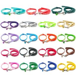 Dog Collars Leashes 24Sets Lovely 120cm Paw Dog colloar Leash High Quality Long Pet Walking Lead Rope Dog Daily Walking Leash Supply Pet Supplies 231212