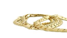 Miami Cuban link Chain Necklace 14k Yellow Fine Solid Gold 600mm 10mm298r4460392