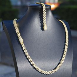Benutzerdefinierte 8mm 9mm 10mm 13mm 15mm Breite 1 Reihe Vvs Moissanit Diamant Halskette vergoldet Silber Männer Frauen Halskette