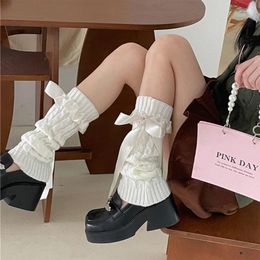 Women Socks Lolitas Knit Stacked Leg Warmer Ballet Long Y2K Cover