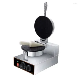 Bread Makers 220V Single Head Ice Cream Cone Making Machine Stainless Steel Delicious Crispy Egg Roll