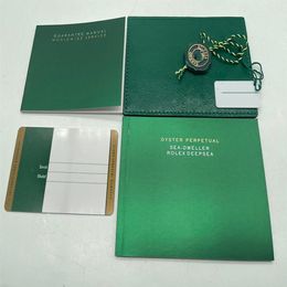 Top Watch Box Original Correct Matching Green Booklet Papers Security Card for SOLEX Boxes Booklets Watches Print Custom Card279R