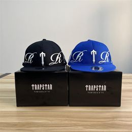 Couple Trapstar designer baseball cap sporty lettering embroidery casquette246y