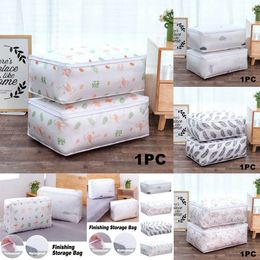 New Storage Bags Large Capacity Clothes Quilt Storage Bag Blanket Closet Sweater Organiser Box Sorting Pouches Clothes Cabinet Foldable Storage