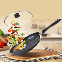 28 30cm Frying Pan Use for Gas & Induction Nonstick Coating 6 Layers Bottom No Oil-smoke Breakfast Grill Pan Cooking Pot12439