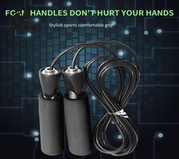 FDBRO 2019 Exercise Equipment Adjustable Boxing Skipping Sport Jump Rope Bearing Skip Rope Cord Speed Fitness Aerobic Jumping 1675239