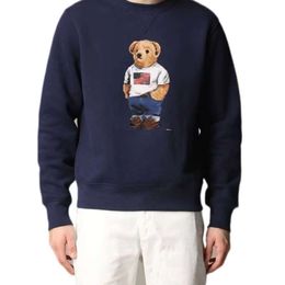 Men's Sweaters 2023 Famous Brand Designer Mens Ralph Polos Sweater Lauren Pullover Bear Crewneck Knitted Long Sleeve Casual Printed 2222