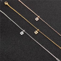 10PCS Tiny Initial Alphabet # Hashtag Bracelet Simple Stamped Number Character Symbol Letter Sign Piano Musical Note Bracelets266r