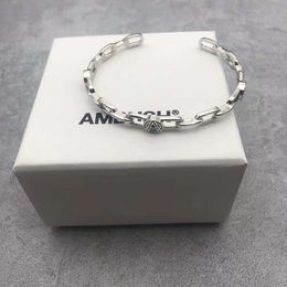 Jewellery ambush bracelet bangle AMBUSH Chain Pure Silver Bracelet Couple Japanese Korean Accessories Jewellery Men's Women's Trendy Hip Hop