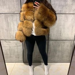 Women's Fur Elegant Thick Warm Outerwear Winter Women Faux Cropped Coat Fluffy Short Jackets Y2K Chic Clothes