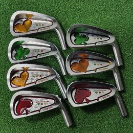 Club Heads Golf Irons Set ITOBORI poker Soft Iron Forged Clubs 8pcs 456789P with 48 wedge Graphite or Steel Shaft 231211