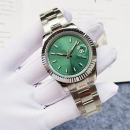 Wristwatches Men's Luxury Automatic Machinery 40mm Green Ice Dial Stainless Steel 904L High-quality Classic Watch