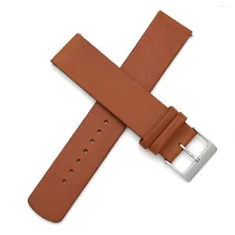 Watch Bands 20mm Interchangeable Genuine Leather Strap Replacement For