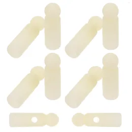 Umbrellas 10 Pcs Parts Umbrella Tail Bead Beads For Repair Replace Replacement Bone Covers Folding White Accessories