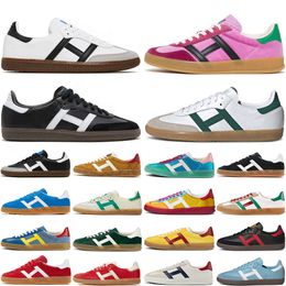 original casual shoes og shoe for men women Vegan Black White Gum Pink Velvet Light Blue Green Suede Yellow Red outdoor sports trainers sneakers