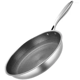 Pans Omelet Pan Everyday Kitchen Cookware Work On Traditional Wok Frying Non Stick Stir-fry Electric Furnace Accessories