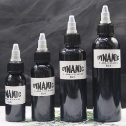 Other Permanent Makeup Supply 1pcs 30ml 60ml 90ml 120ml Tattoo Ink Body Colour Drawing Teng Black Material Dynamic 231211