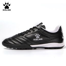 Dress Shoes KELME Men Training TF Soccer Shoes Artificial Grass Anti-Slippery Youth Football Shoes AG Sports Training Shoes 871701 231211