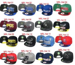 Whole NRL South Sydney Rabbitohs Hat Football Caps Snapbacks Hats Cartoon Logo Adjustable Football Caps Fashion Hip H3319784