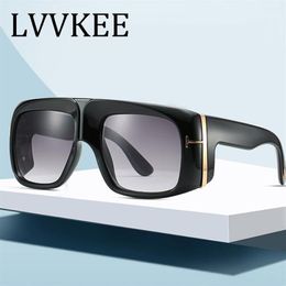 Sunglasses 2021 Oversized Men Designer GINO Vintage Male Gradient Lens T Punk Big Frame 952081229c
