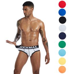 JOCKAMIL Brand Cotton Men S Underwear Sexy Solid Colour Briefs Shorts Low Waist Large Size Boxer Sports Casual Panties