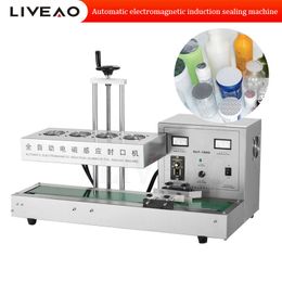 Desktop Continuous Electromagnetic Induction Sealer Aluminum Foil Sealing Machine