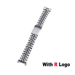 18mm 19mm 20mm 316L Stainless Steel Sliver Gold Jubilee Watch Strap Band Bracelet Compatible For 5 SOLEX 220617241W