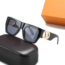 Designer Sunglasses New Style Designs Fashion Man Woman Sun Glasses Full Frame Adumbral Classic Eyeglasses 5 Colours Top Quality324G