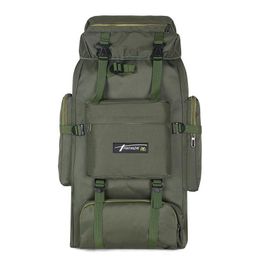 Backpack 70L Outdoor Bags Molle Military Army Tactical Backpacks Rucksack Sports Bag Waterproof Camping Hiking Climbing Travel2960