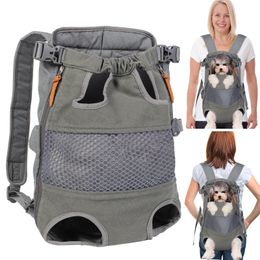 Cat s Crates Houses Dog Backpack - Legs Out Front-Facing Pet Backpack for Small Medium Large Dogs Airli 231212