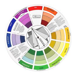 Other Tattoo Supplies Pantone Tattoo Ink Accessories Permanent Makeup Micro Pigment Color Wheel Guide Select Mix Pigments Tch Hair Dro Dhyrx