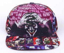 DC Comic The Joker Brand Snapback Cap Fashion Print Men Women Adjustable Baseball Caps Adult Hip Hop Hat8597152