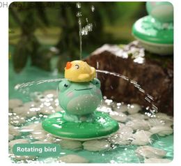 Bath Toys 4 In 1 Baby Frogs Sprinkle Bath Toy Kids Water Splashing Toys Children Bathing Water Squirt Toy Fun Game Bathtub Pool Water Toy Q231212