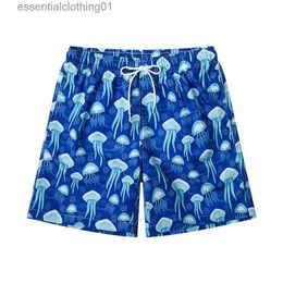 Men's Shorts Mens Swim Trunks Short Funny Swimming Shorts Bathing Suit with Mesh Liner L23121