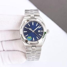 35mm Blue dial Women's watch 9015 Automatic movement watches Original folding button Sapphire crystal mirror waterproof Montre DE Luxe Top quality