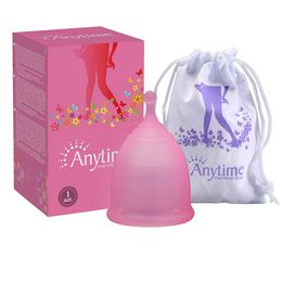 Vaginal Menstrual Cup Feminine Hygiene Menstrual-Period Use Cups 100% Medical Grade Silicone Reusable Women