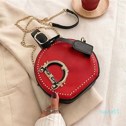 bags women designer chain bag cross body brown wallet round handbag small letter shoulder crossbodybag dinner shopping