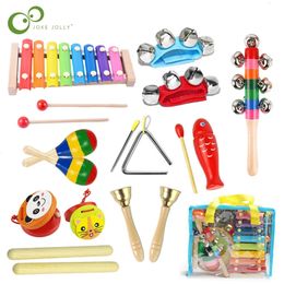 Keyboards Piano Toddler Musical Instruments Wooden Percussion Educational Preschool Toy for Kids Baby Instrument Toys Set y231211