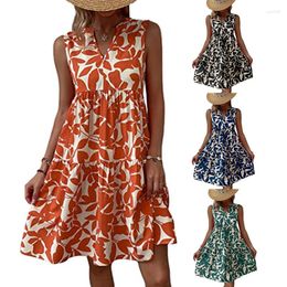 Casual Dresses Fashion Style Amazon V-neck Swing Dress